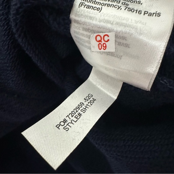 Lacoste Mens 3XL FR 8 Navy Blue Croc Logo 1927 Hoodie Sweatshirt Pullover NWT - Picture 10 of 11